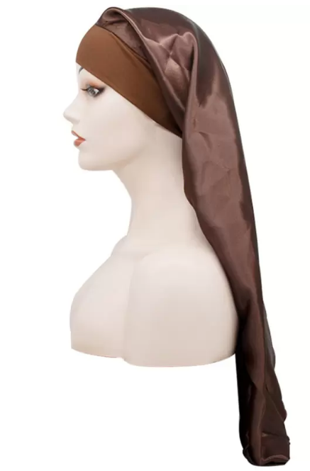 Bonnet, Satin  (Night Cap) - Long
