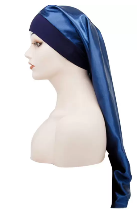 Bonnet, Satin  (Night Cap) - Long