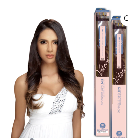 Eve Veloce 100% Remy Tape Extension 18 inch