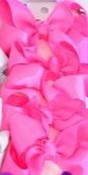 Bow Hair Clip, 5pc