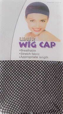 Wig Cap Liner, Net, black