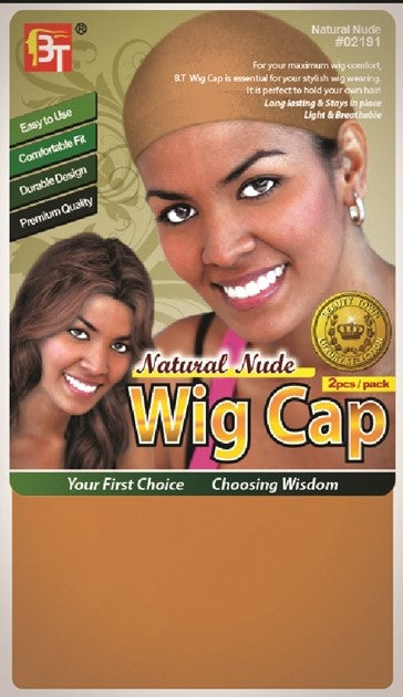 Wig Cap, Stocking, 2pk
