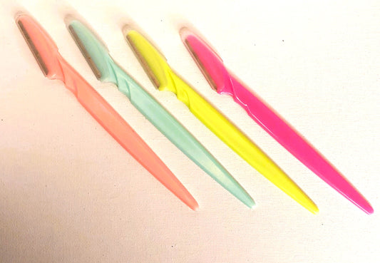 Eyebrow trimmer knife, disposable, 1 each