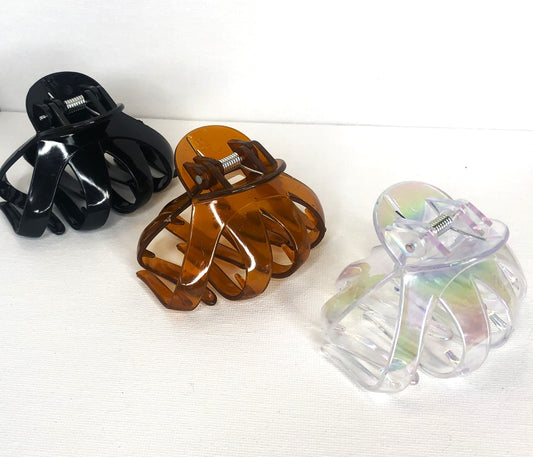 Claw Hair clips - Round, Medium