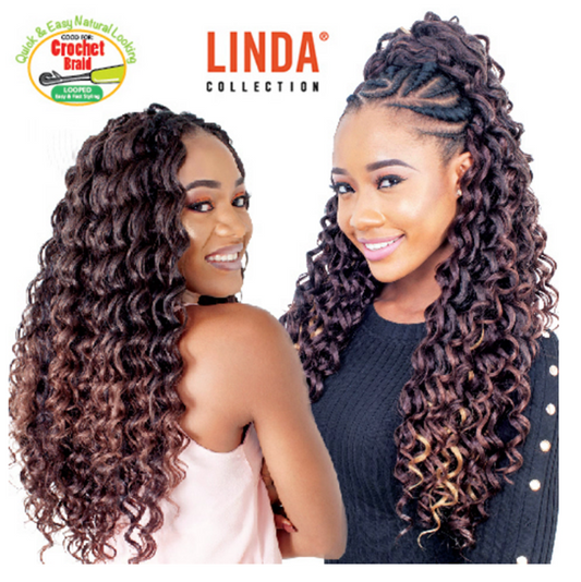 Bahamas Bounce Curl Synthetic Crochet - Linda Collection 24inch