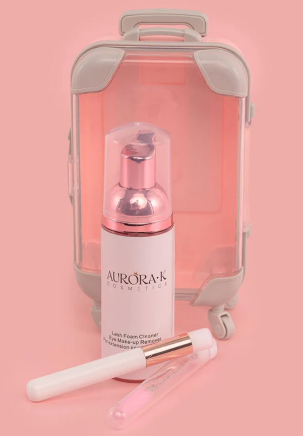 Pack Your Bags Lash Wash Kit by Aurora K Cosmetics
