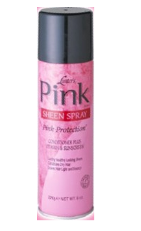 Luster's Pink Oil Sheen Spray