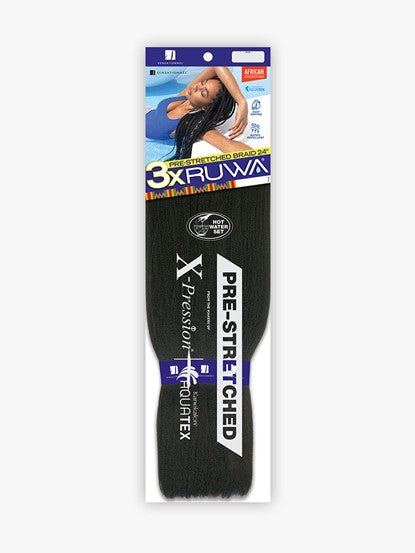 Sensationnel 3X RUWA - Pre Stretched Braid 24 inch
