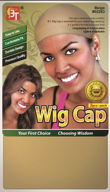 Wig Cap, Stocking, 2pk